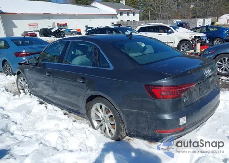 2019 Audi A4 45 Premium z USA, uszkodzony, nr VIN WAUENAF4XKN006933